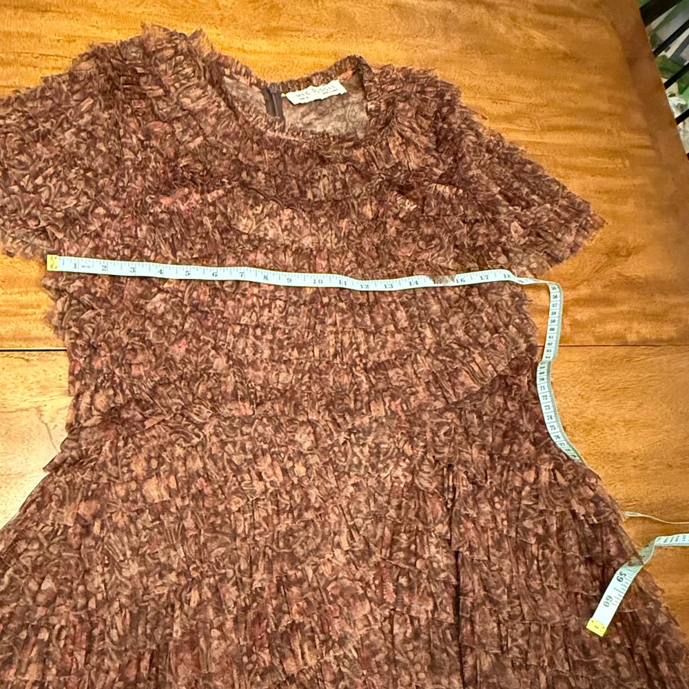 MAC DUGGAL women’s  Ruffled Tiered A-Line Evening Gown 8042 - Picture 9 of 13